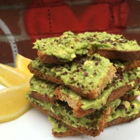 Gluten-free avocado toast from Springbone Kitchen